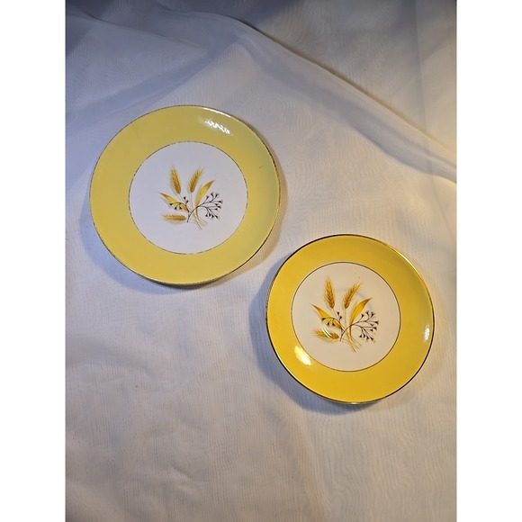 CENTURY Other - Vintage ~Century Service ~ Autumn Gold ~Set Of 2~ 6inch And 7inch Plates~ USA